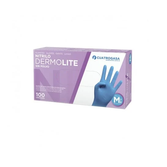 Cuatrogasa Guanto Senza Polvere Nitrile Taglia S 100 Unità