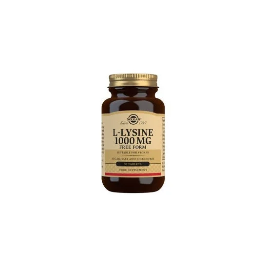 Solgar L-Lisina 1000mg 50 tavolette