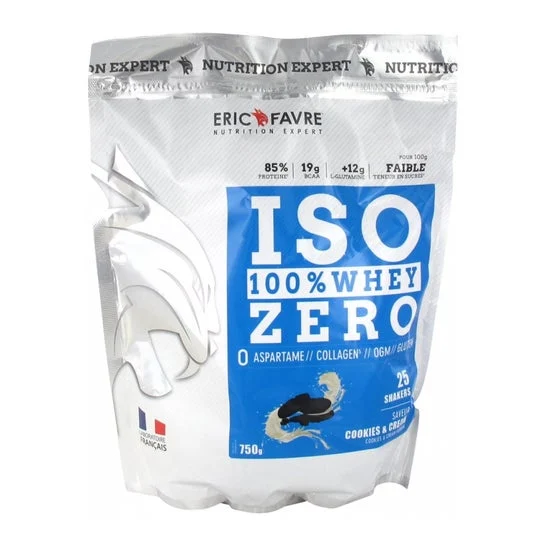 Eric Favre Iso Whey Zero Cookies Cream 750g
