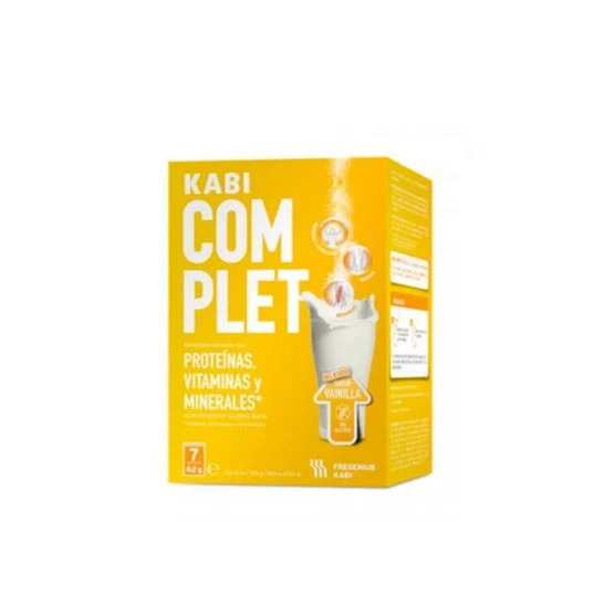 Kabi Completo di vaniglia in polvere 7 bustine 62g 62g