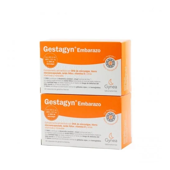 Gestagyn gravidanza Duo Pack Duo 2 X 30 Caps