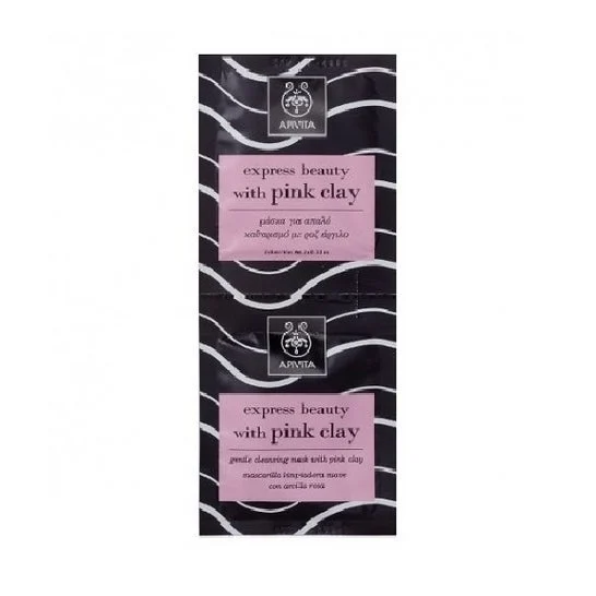 Apivita Mascarilla Express Arcilla Rosa *