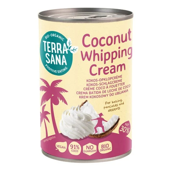 Terrasana Leche de Coco para Montar Bio 400ml