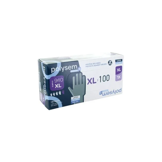 Polysem Guantes Nitrilo Sin Polvo 9/10 XL 90uds