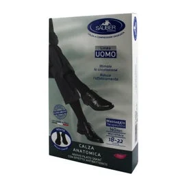 Sauber Q-Skin Uomo Calza 140Den Blu Taglia M 1 Paio