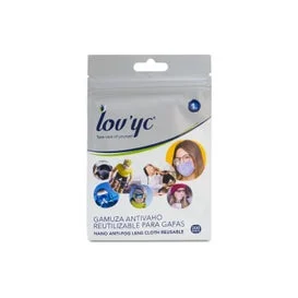 Lovyc Panno antiappannante riutilizzabile per occhiali 1 unità