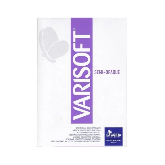 Varisan Varisoft Media Semi Opaco Mi-Bas Corta Negro T2 1 Par