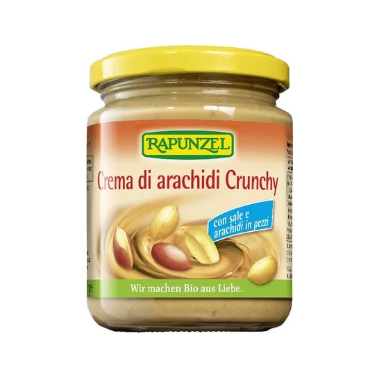 Rapunzel Crema Cacahuete Crunchy con Sal Bio 250g