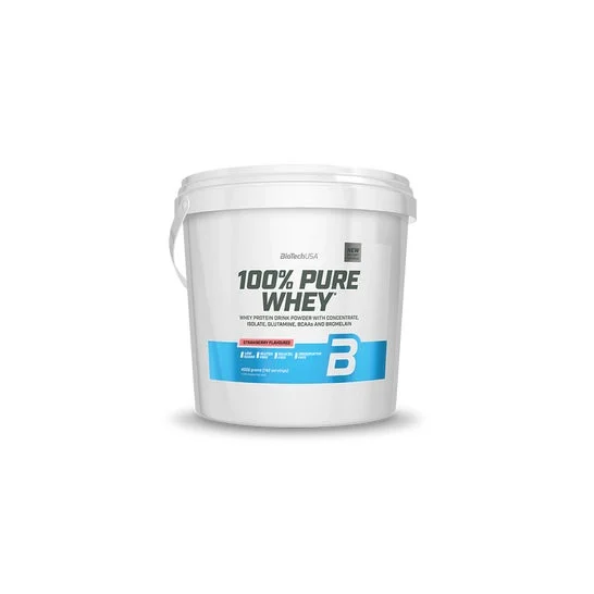BioTech USA 100% Pure Whey Fresa 4000g