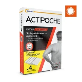 Actipoche Riscaldamento Patch 4uts 9,5 x 13cm