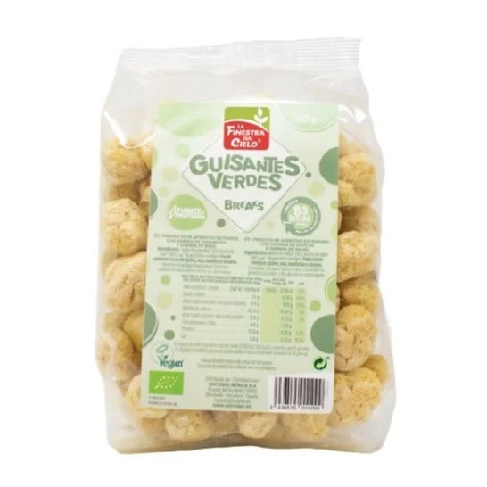 La Finestra Sul Cielo Guisantes Verdes Breaks Bio Vegan 50g