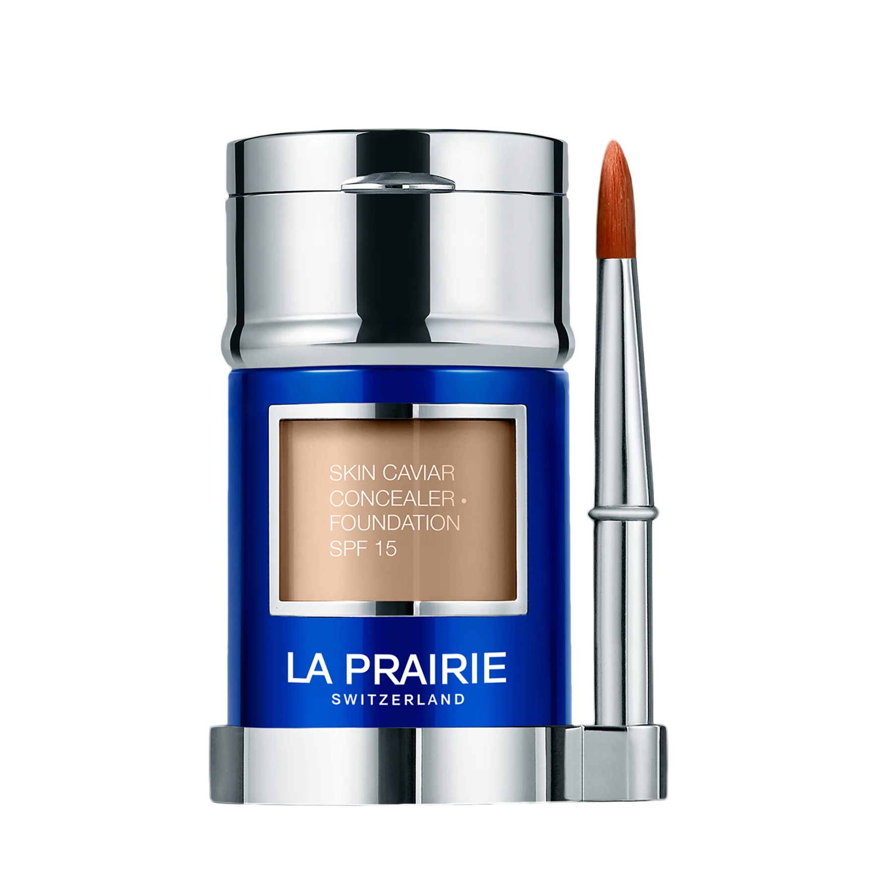 La prairie Lussuoso trucco liquido con correttore SPF 15 (Skin Caviar Fondotinta) 30 ml + 2 g - Tonalità: Honybeige