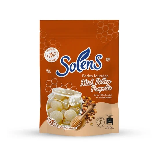 Solens Perlas Rellenas Miel Polen Propóleos 100 gr