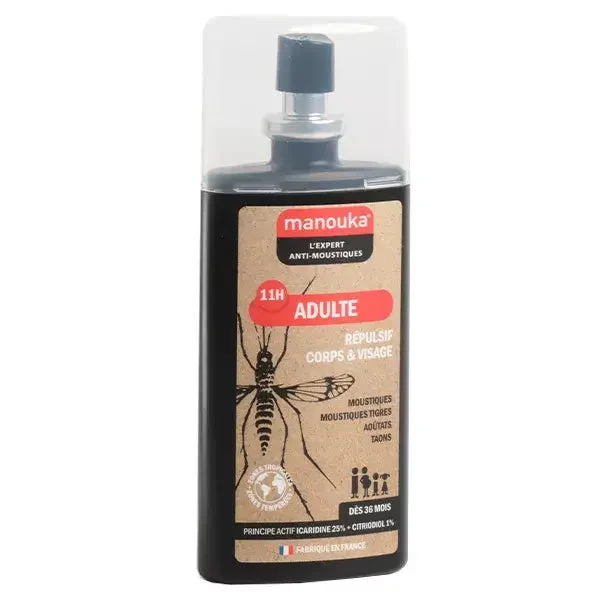 Manouka Antizanzare Lozione Famiglia All Zone 75 ml