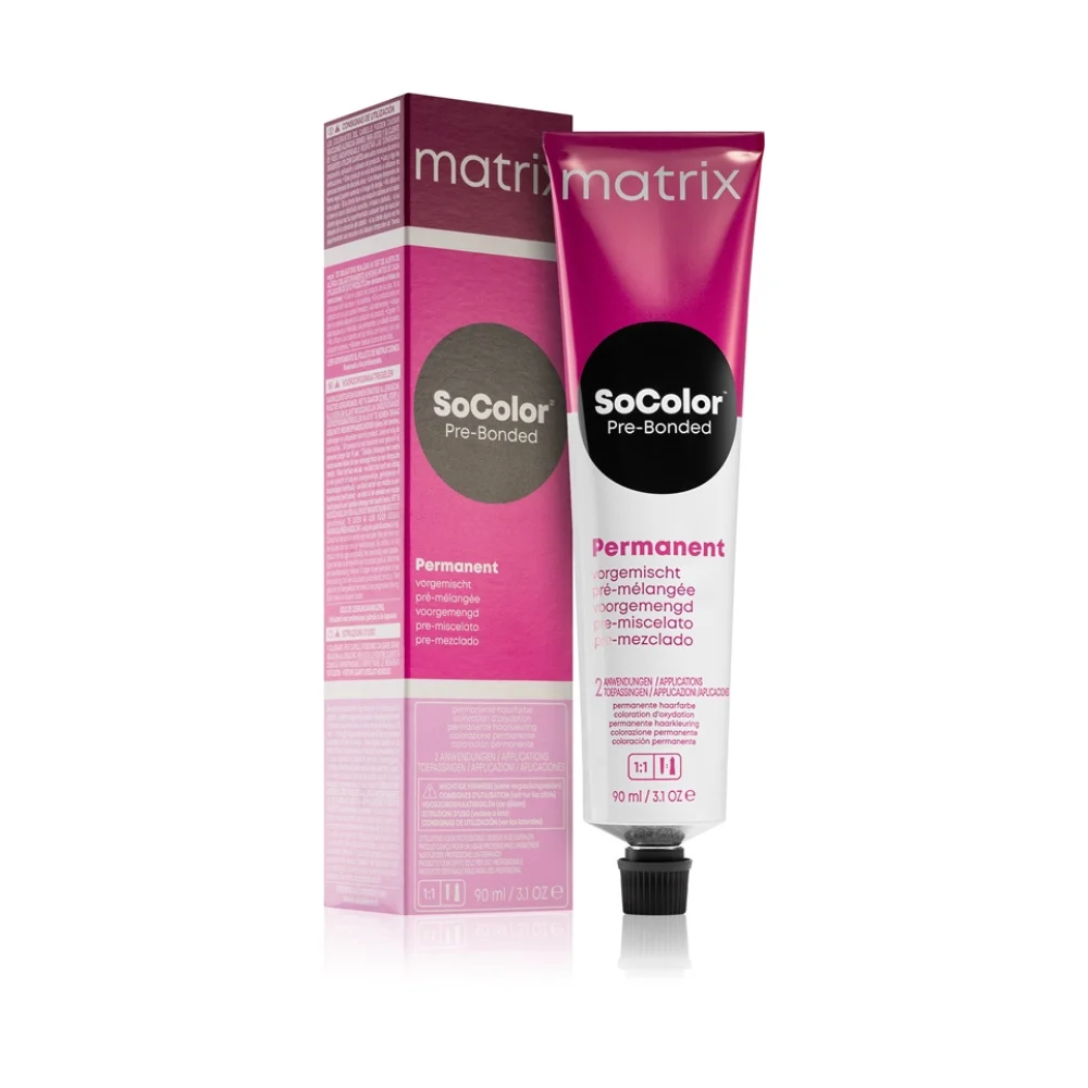 Matrix SoColor Pre-Bonded Blended tinta permanente per capelli colore 6Mm Dunkelblond Mocca 90 ml