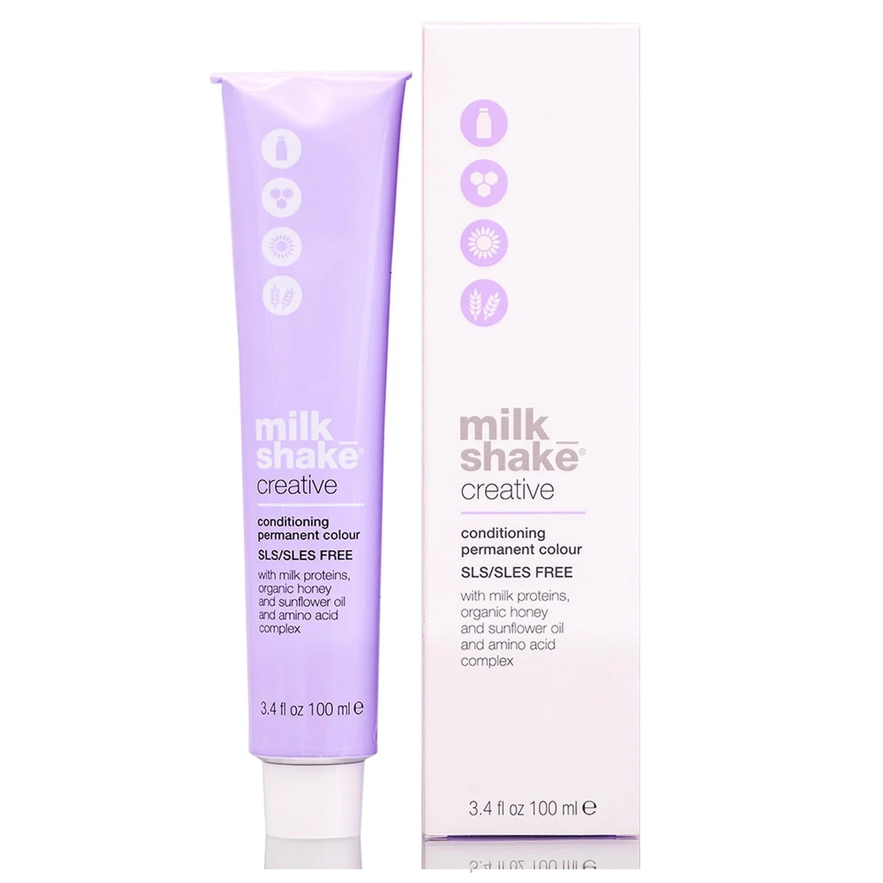 Milk Shake Creative - 100 ml Tintura Crema capelli 5,43 | 5CG || Bronzo oro rame chiaro