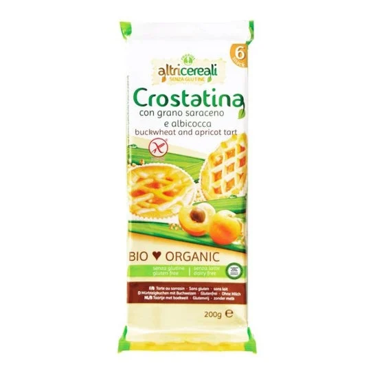 Probios Crostatina Trigo Sarraceno y Albaricoque Bio 200g