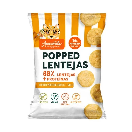 Anaconda Popped Lenteja Sal Sin Gluten 85g