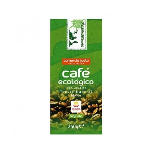 Ideas Café Molido Arabica Bio 140g
