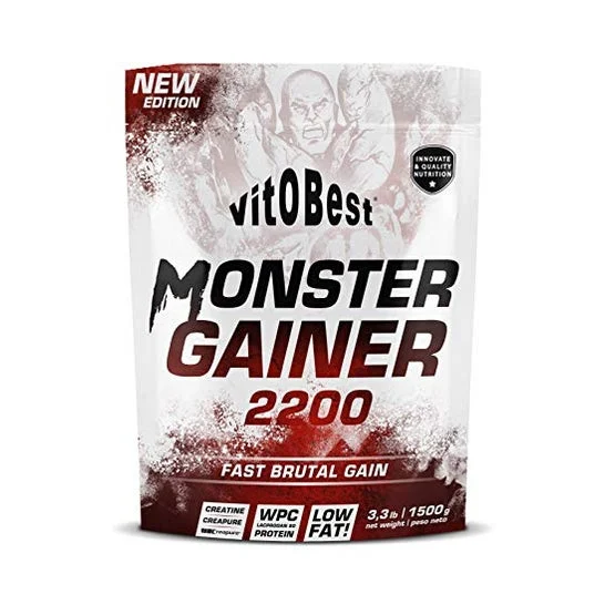 Vitobest Monster Gainer 2200 Fragola 1.5 Kg