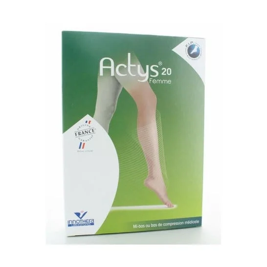 Actys 20 Calcetín Negro Talla 4C 1 Par