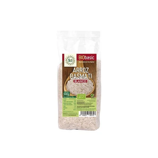 Sol Natural Riso Basmati Bianco Bio 500g