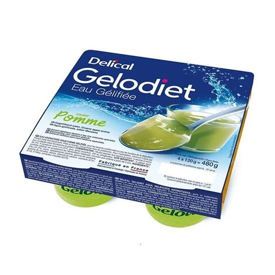 Delical Gelodiet Water gel Pomm 4X120