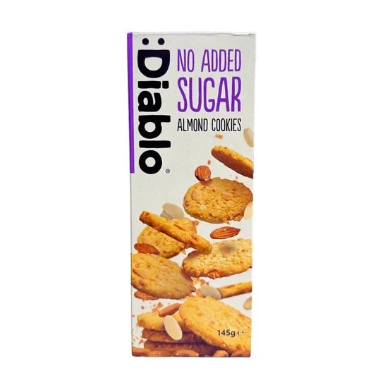 :Diablo Almond Cookies No Added Sugar 145g
