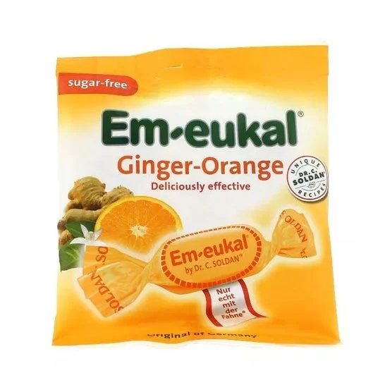 Caramelle Balsamiche Em-eukal Arancione 50g