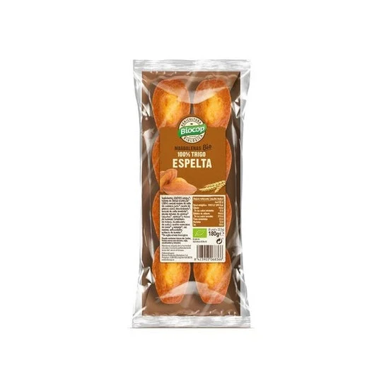 Biocop Magdalenas Trigo Espelta 100% Bio 180g