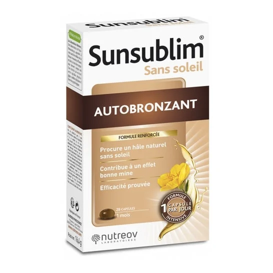 Nutreov sunsublim autoabbronzante 28 capsule