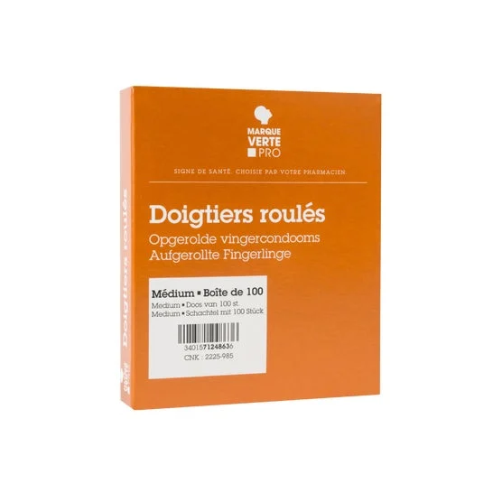 Marque Verte Rolling Finger Medium 100uts