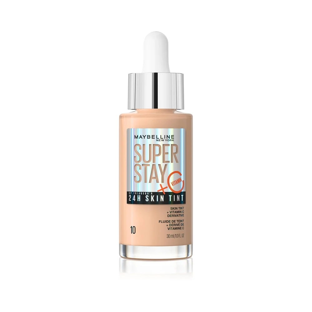 Maybelline Superstay 24H Skin Tint + Fondotinta Vitamina C 30 ml 10