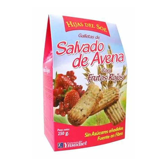 Figlie del Sole Gall. Crusca d'avena frutti rossi 250g