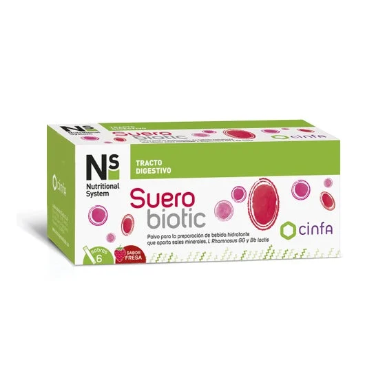 Cinfa Ns Suerobiotic Fragola 6 Bustine