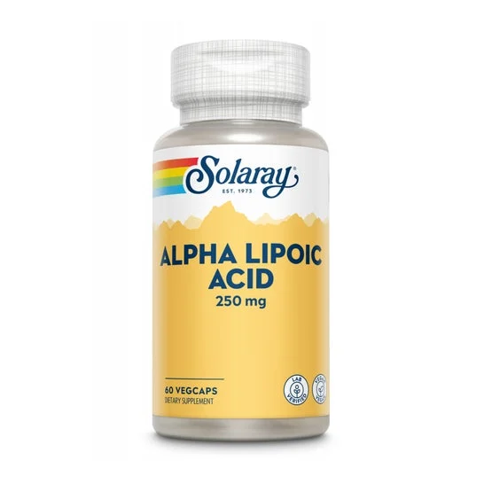 Acido alfa lipoico Solaray 250mg 60 capsule