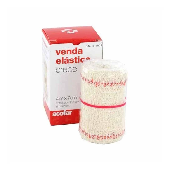 Acofar Bendare Elastico Crepe 7cmx4m