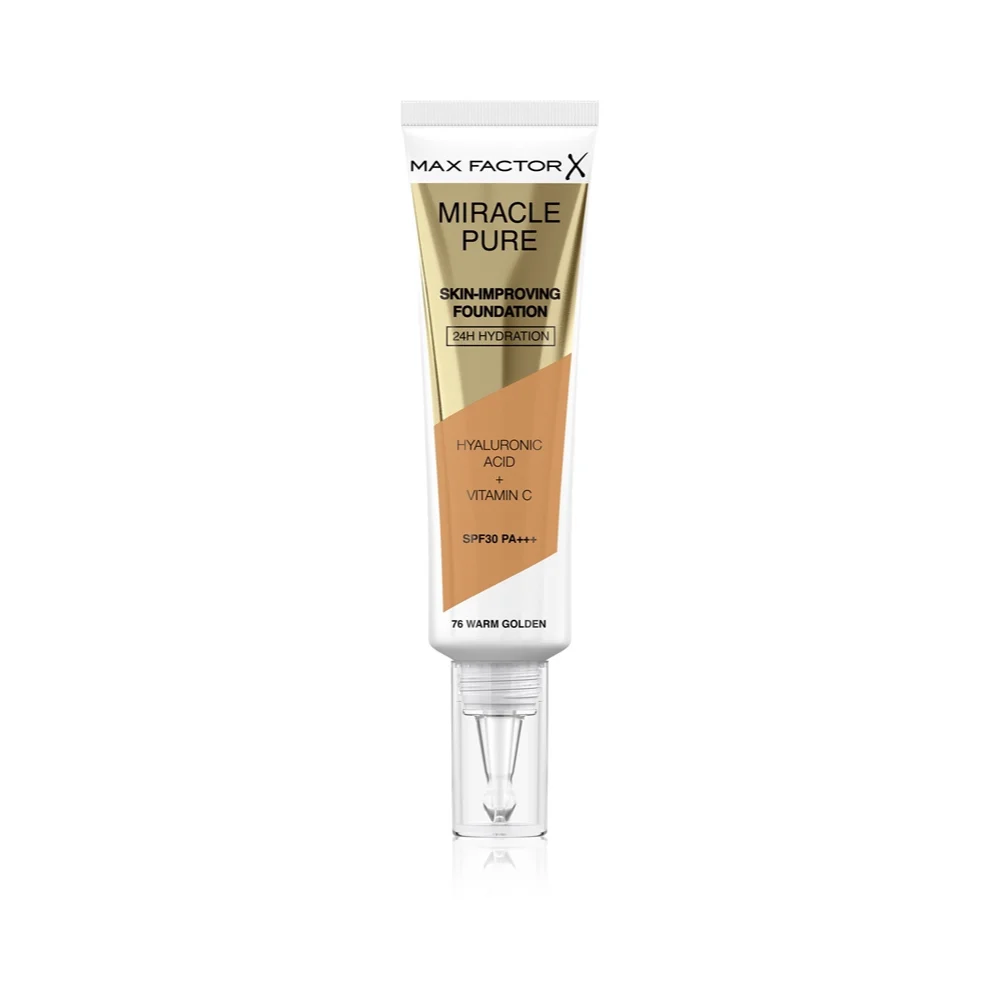 Max Factor Miracle Pure Skin 76 Warm Golden 30 ml