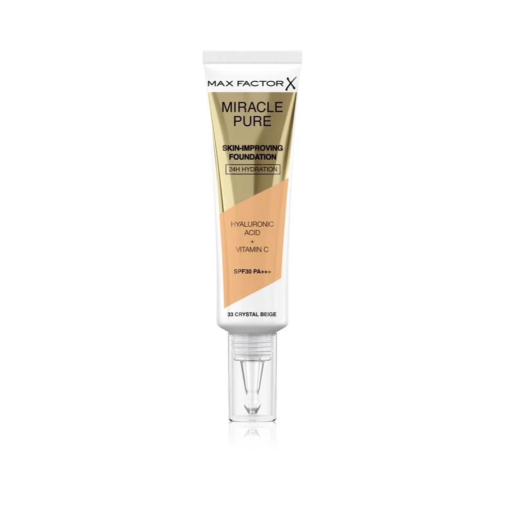 Trucco idratante Miracle Pure (Fondotinta per il miglioramento della pelle) 30 ml - Tonalità: 33 Crystal Beige