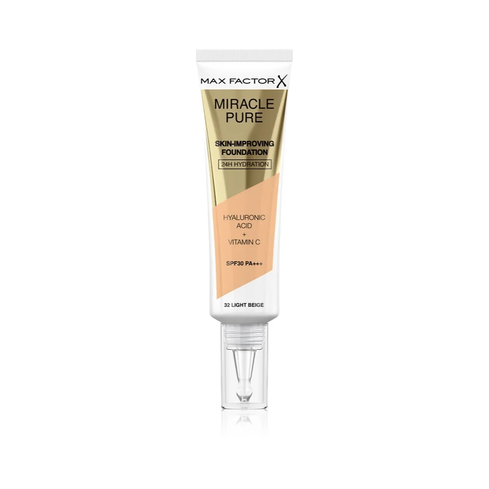 Trucco idratante Miracle Pure (Fondotinta Miglioratore della Pelle) 30 ml - Tonalità: 32 Beige Chiaro