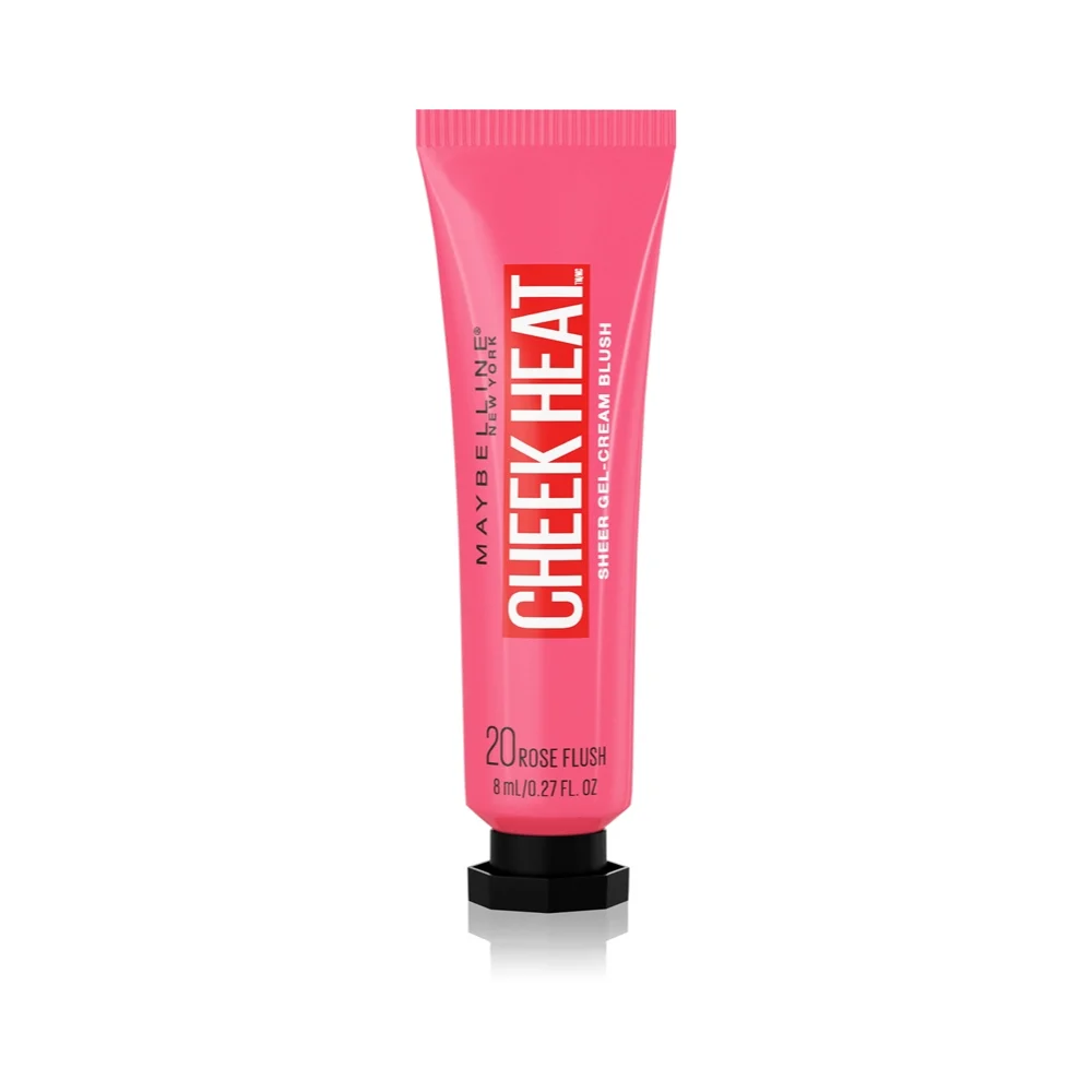 Maybelline Gel-Cream Blush Cheek Heat (Sheer Gel-Cream Blush) 8 Ml - Tonalità: 20 Rose Flash