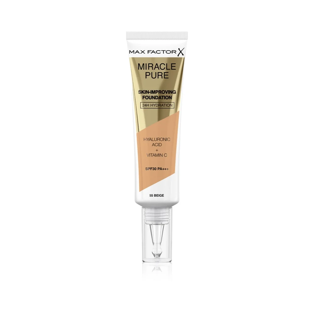 Trucco idratante Miracle Pure (Fondotinta per il miglioramento della pelle) 30 ml - Tonalità: 55 Beige