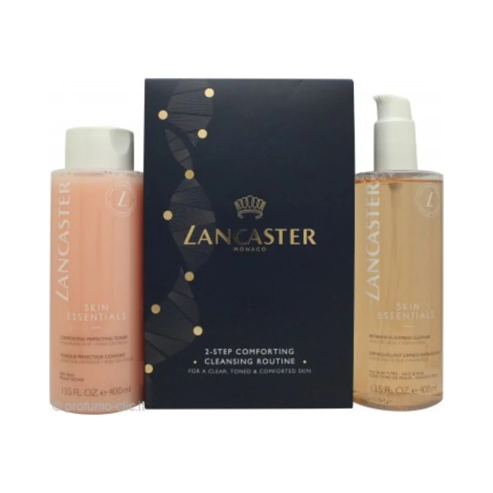 Lancaster Routine di pulizia confortante in 2 fasi Skin Essentials - 400 ml