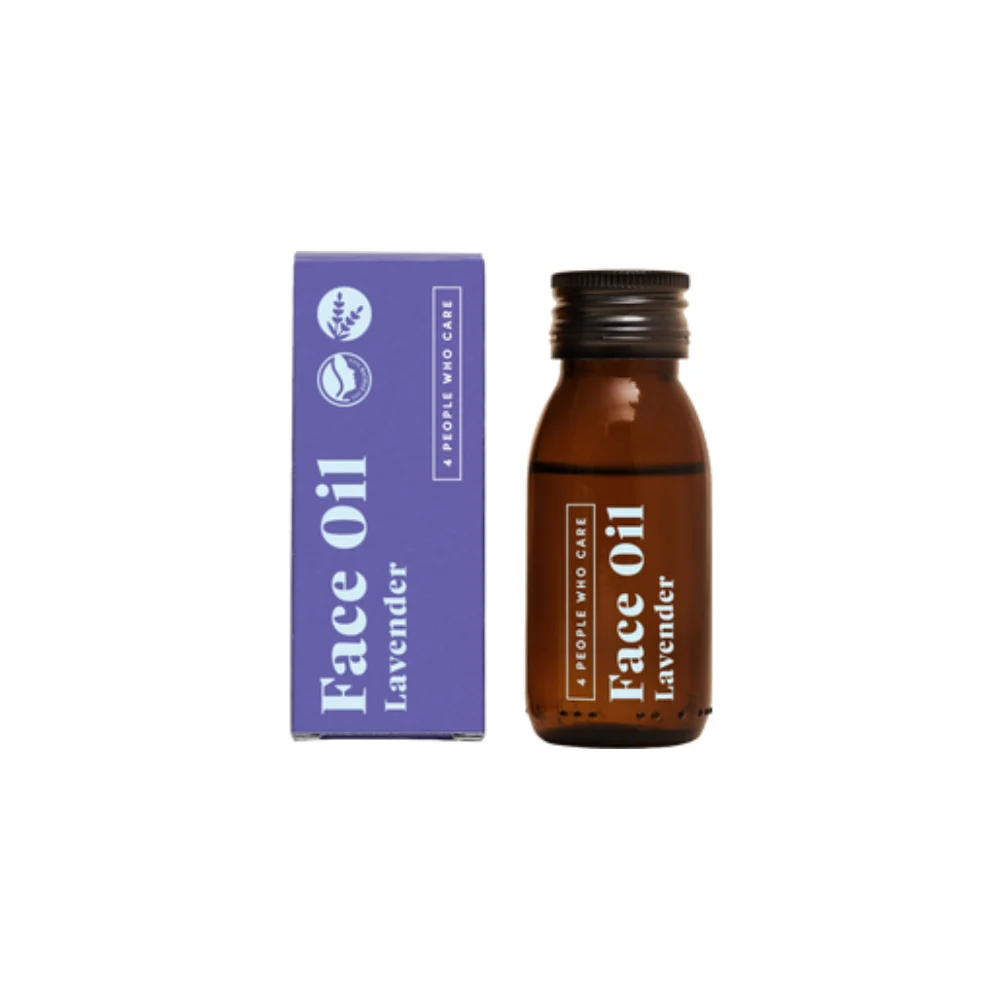 4 people who care Olio Viso alla Lavanda, 250 ml