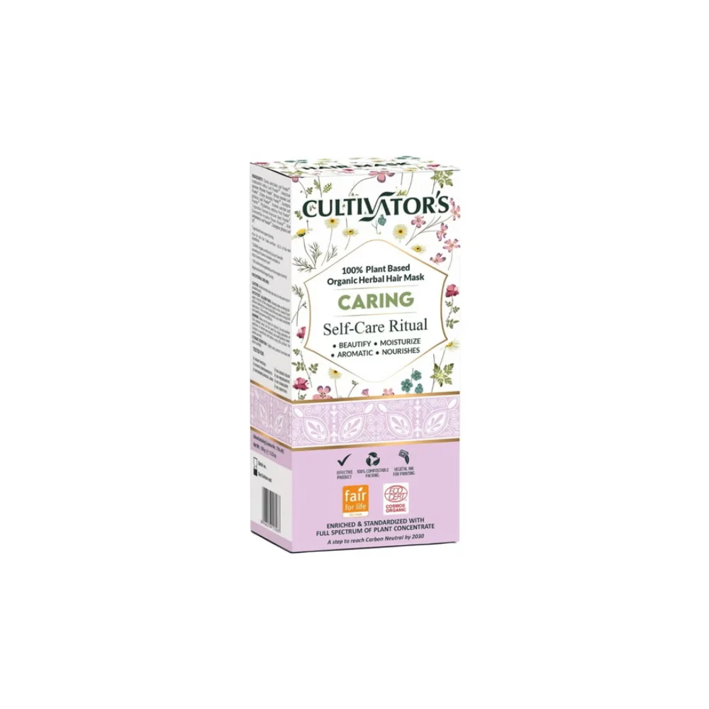 Cultivator's Maschera Capelli in Polvere Biologica alle Erbe, Cura (100 g)