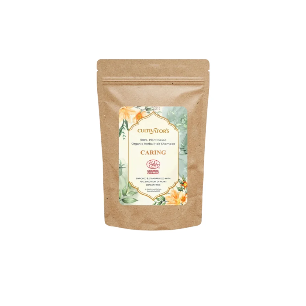 Cultivator's Shampoo in polvere biologico alle erbe per capelli, nutriente (250 g)