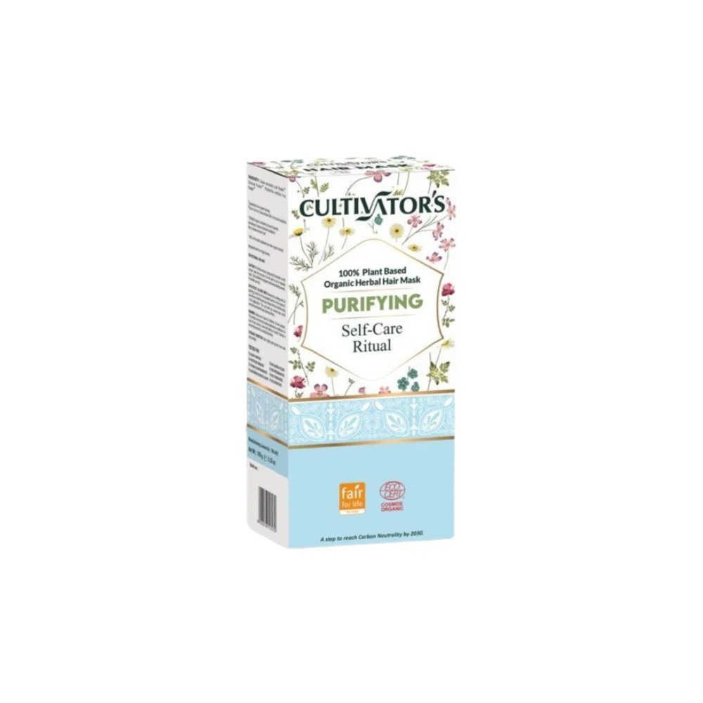 Cultivator's Maschera Capelli in Polvere Biologica alle Erbe Purificante (100 g)