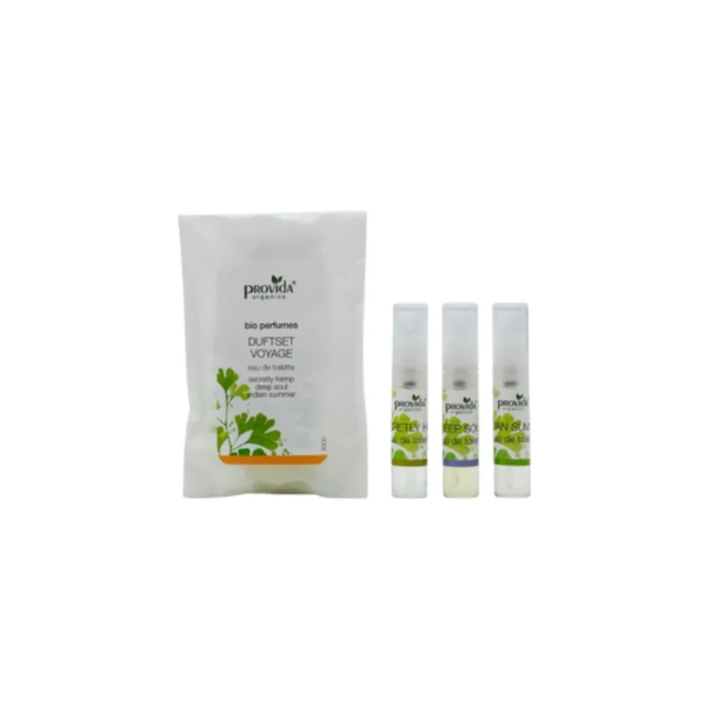 Provida organics Voyage - Set di Profumi, 3 x 2 ml (6 ml)
