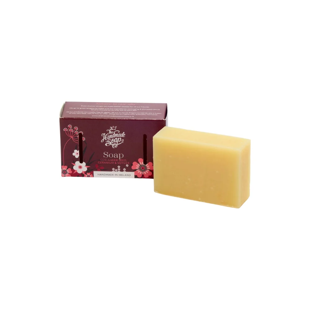 The handmade soap company Sapone, Semi di Coriandolo, Geranio & Vetiver (100 g)