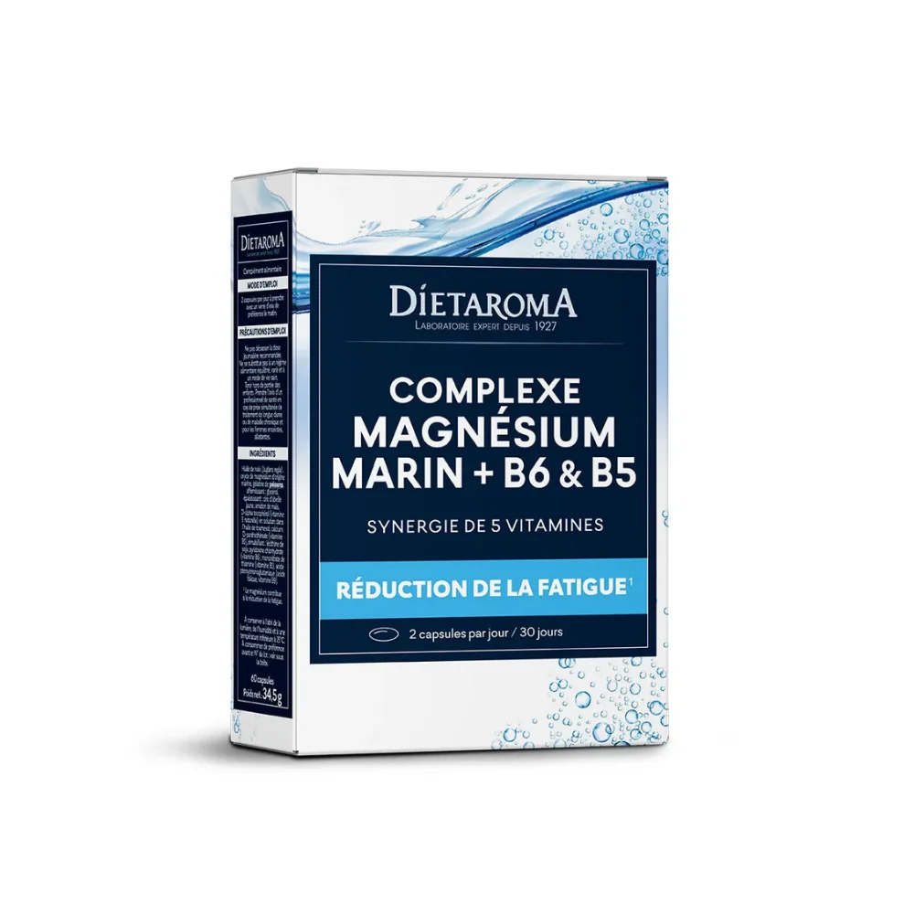 Dietaroma Complesso Magnesio Marino + B6 & B5 60 capsule